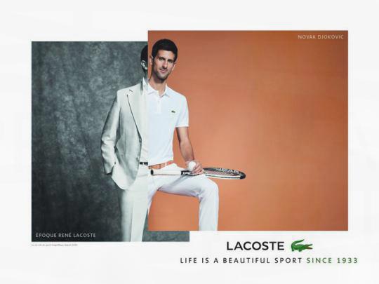 Тенісист Новак Джокович став новим послом бренду Lacoste c9052f179b5740b6264612052aa28896